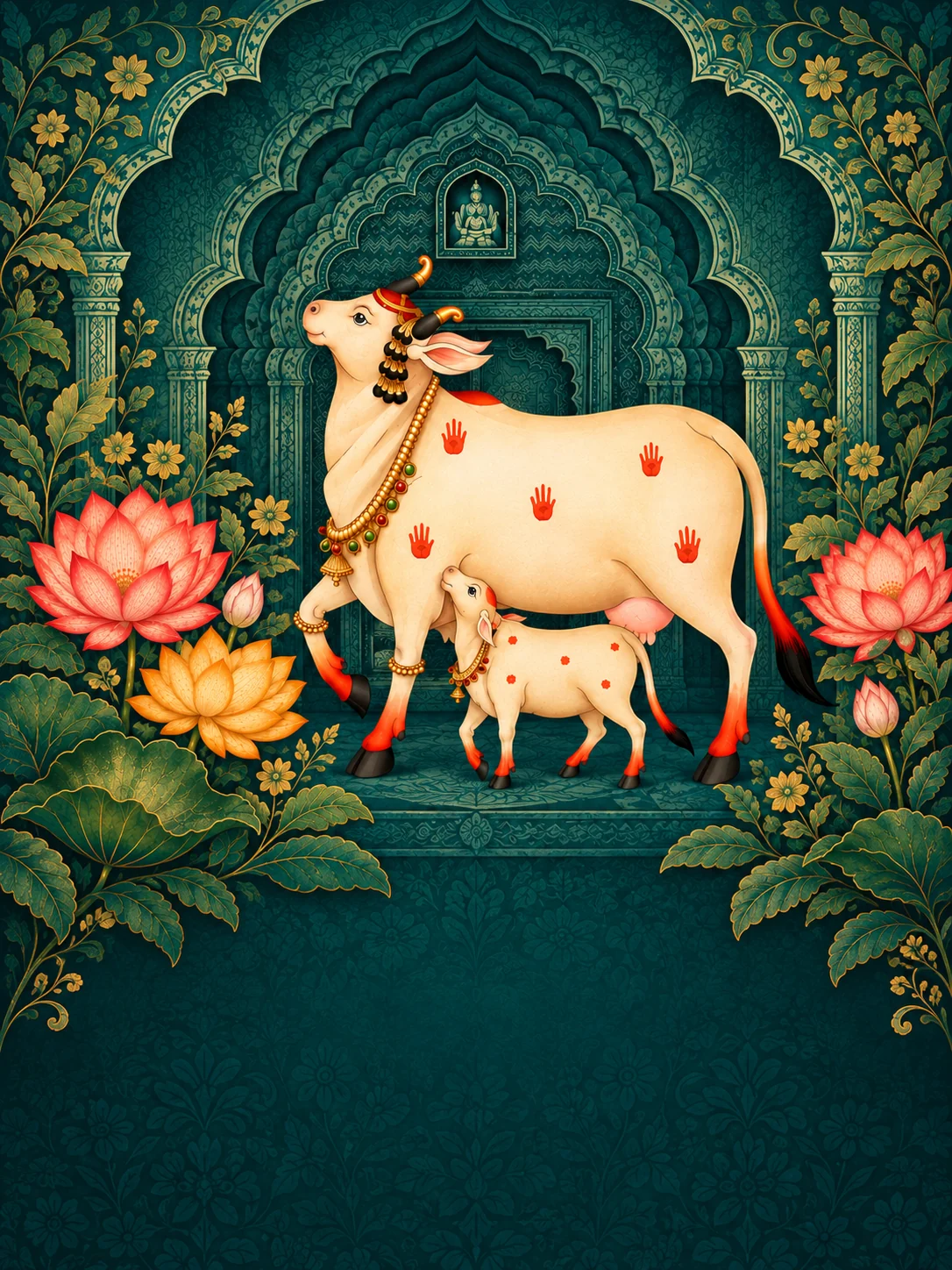 A Gomitra GoSeva card ready to be shared